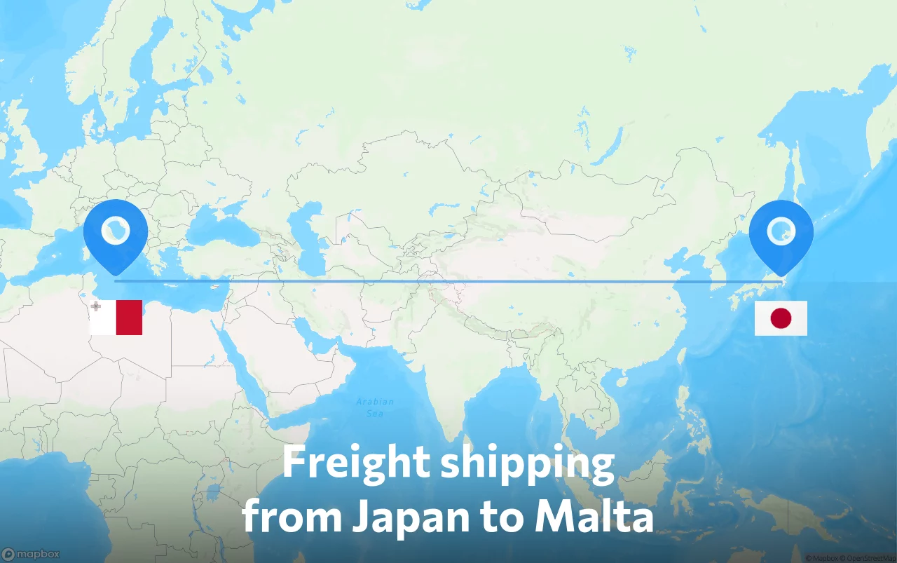 shipping-from-japan-to-malta-cost