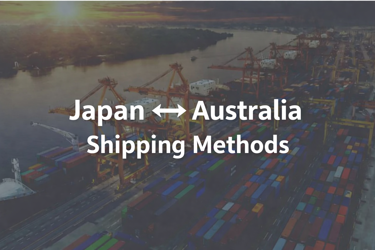 australia-to-japan-shipping-service